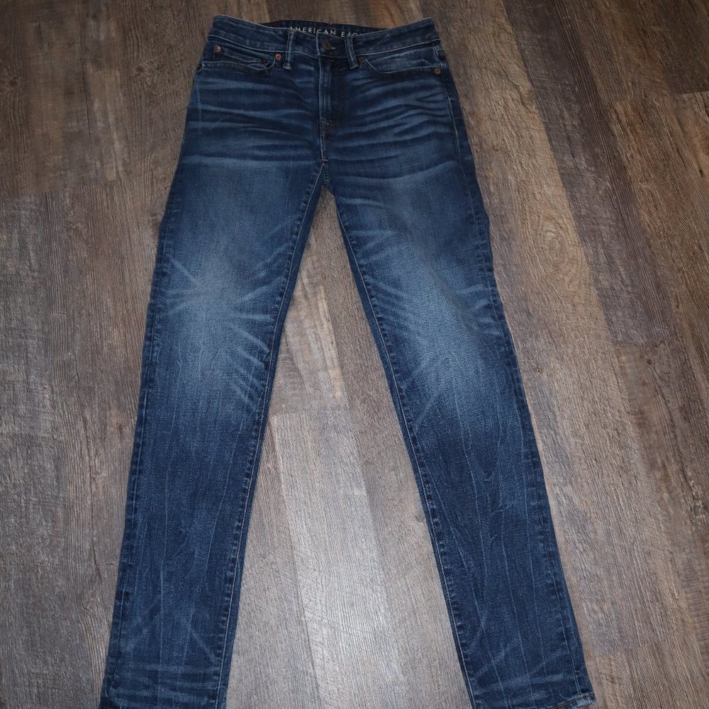 American Eagle 28x34 Men's Jeans, Slim, Blue